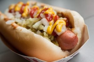 Hot Dog - bad for gout