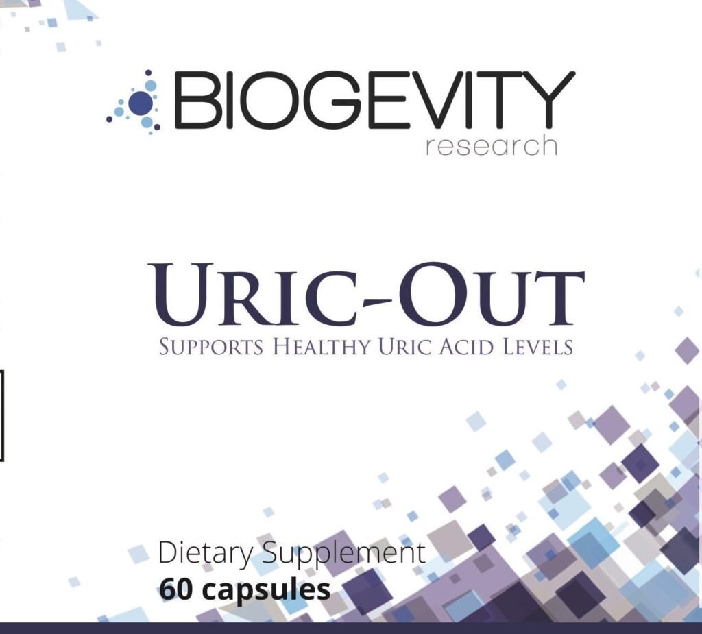 Uric-Out Ultimate Uric Acid Support - 11 Powerful Extracts - Celery Seed, Tart Cherry Concentrate, Chanca Piedra - Uric Acid Cleanse 60 Caps