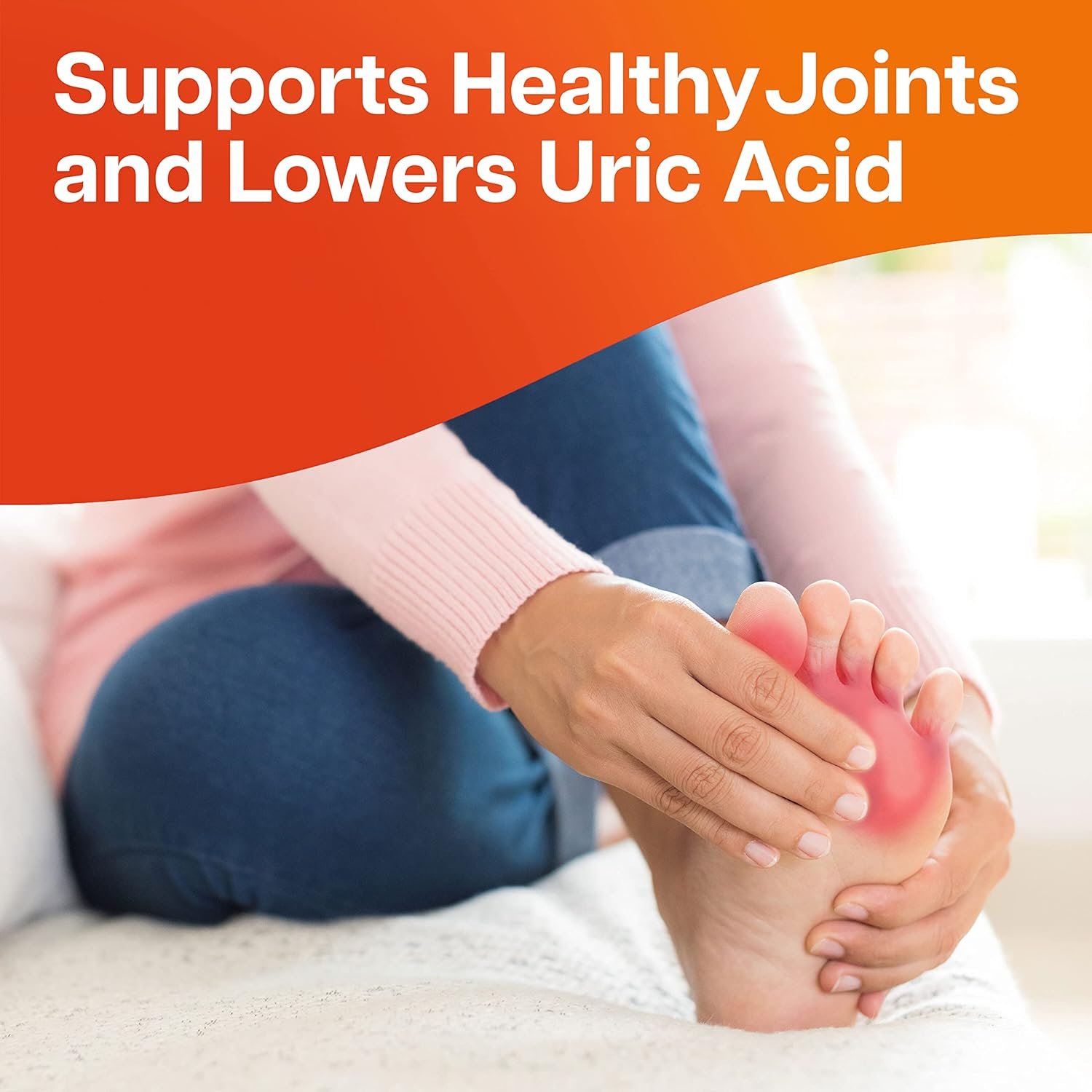 Advanced Uric Acid Control - 60 Veggie Capsules with 625mg Tart Cherry  300mg Turmeric - Joint Comfort  Kidney Health Formula with Celery Seed Extract