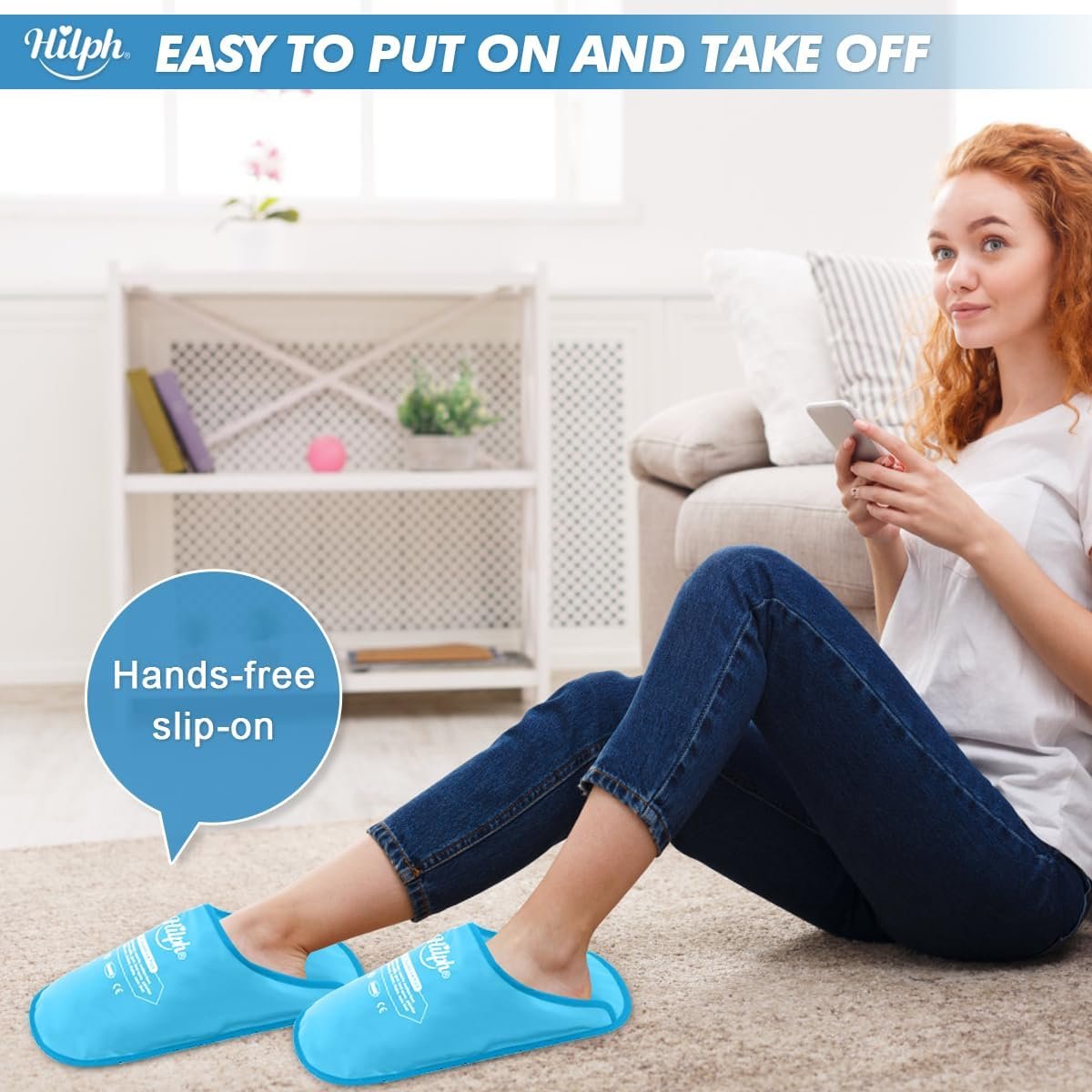 Hilph Foot Ice Pack Slippers Review