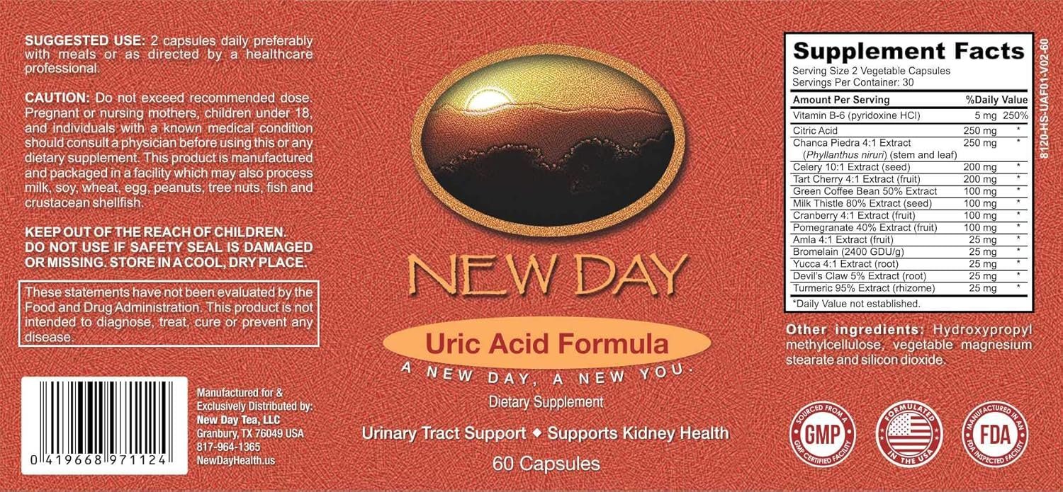 Uric Acid Support 60 Caps Review