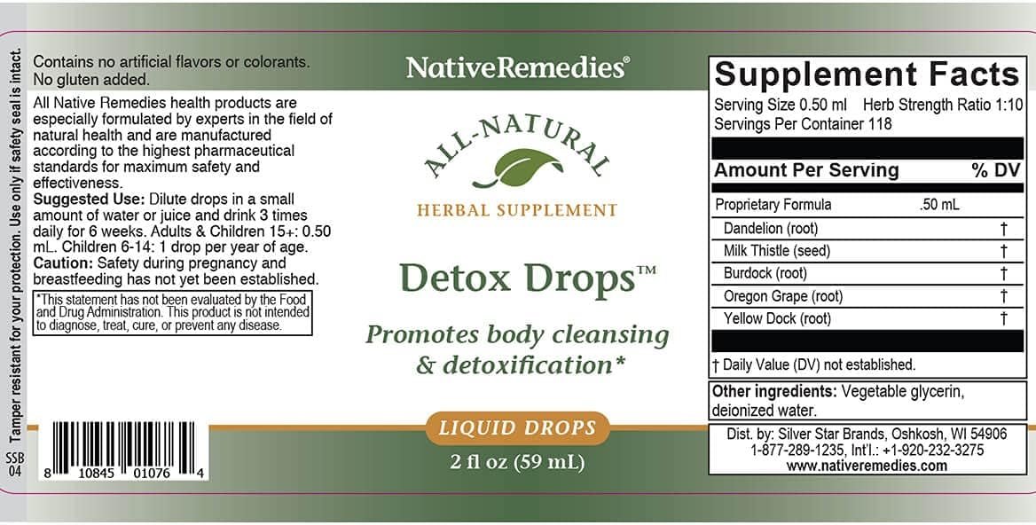 Native Remedies Gout-Gone; InflammaGo and Detox Drops UltraPack