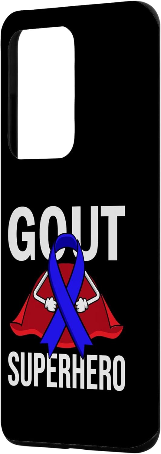 Galaxy S20 Ultra Gout Superhero Survivor Warrior Fighter Awareness Case