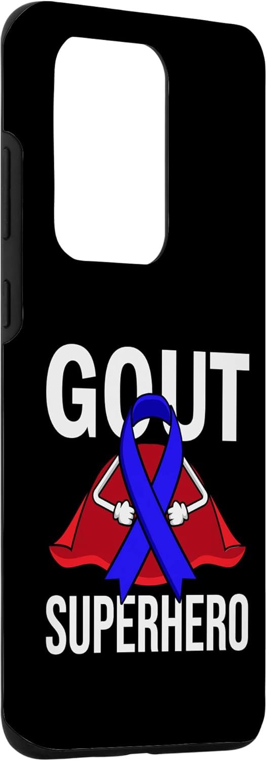 Galaxy S20 Ultra Gout Superhero Survivor Warrior Fighter Awareness Case