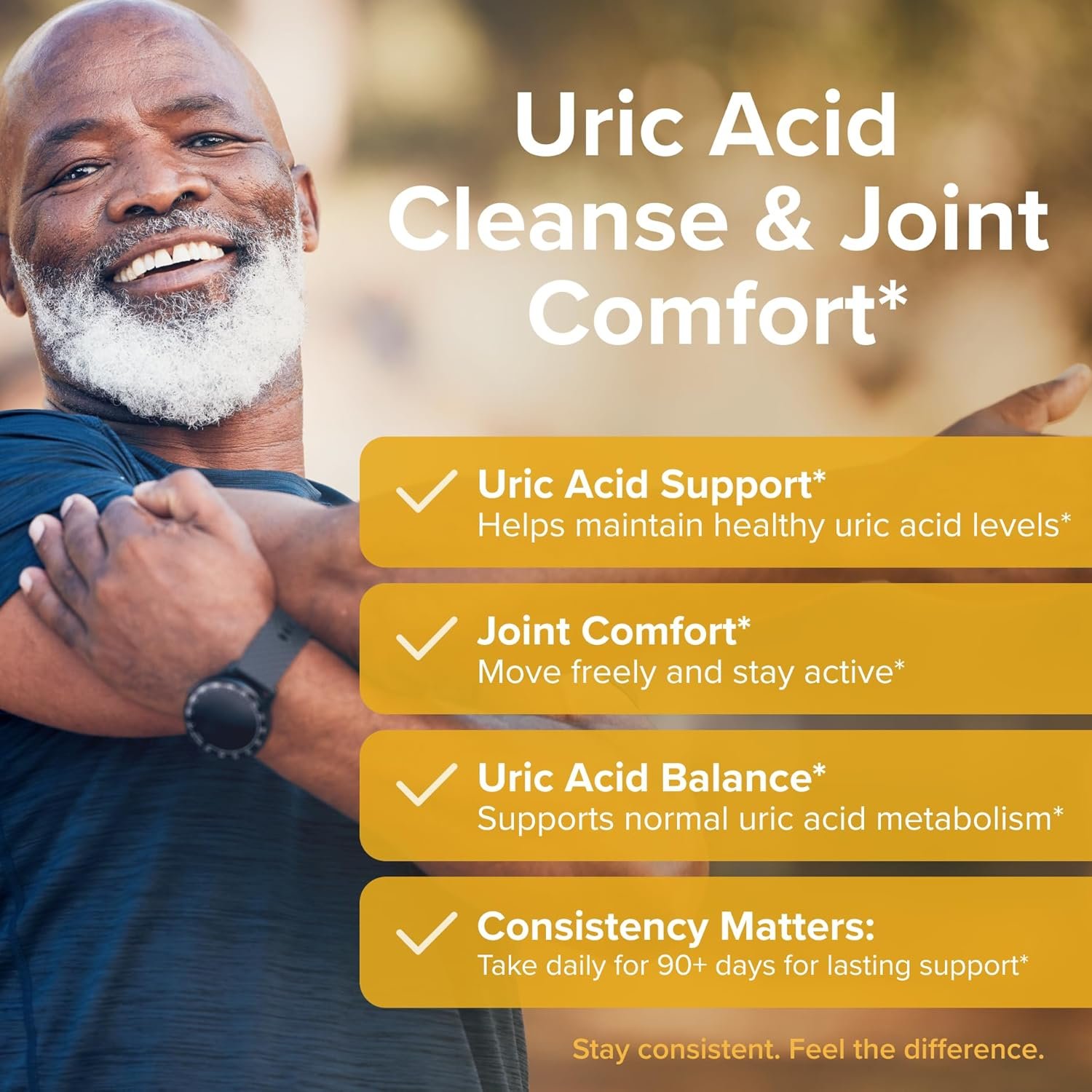 Uric Acid Cleanse – Premium Uric Acid Flush with Tart Cherry, Turmeric  Celery Seed for Joint  Uric Acid Support – Joint Supplements for Men  Women – 120 Capsules