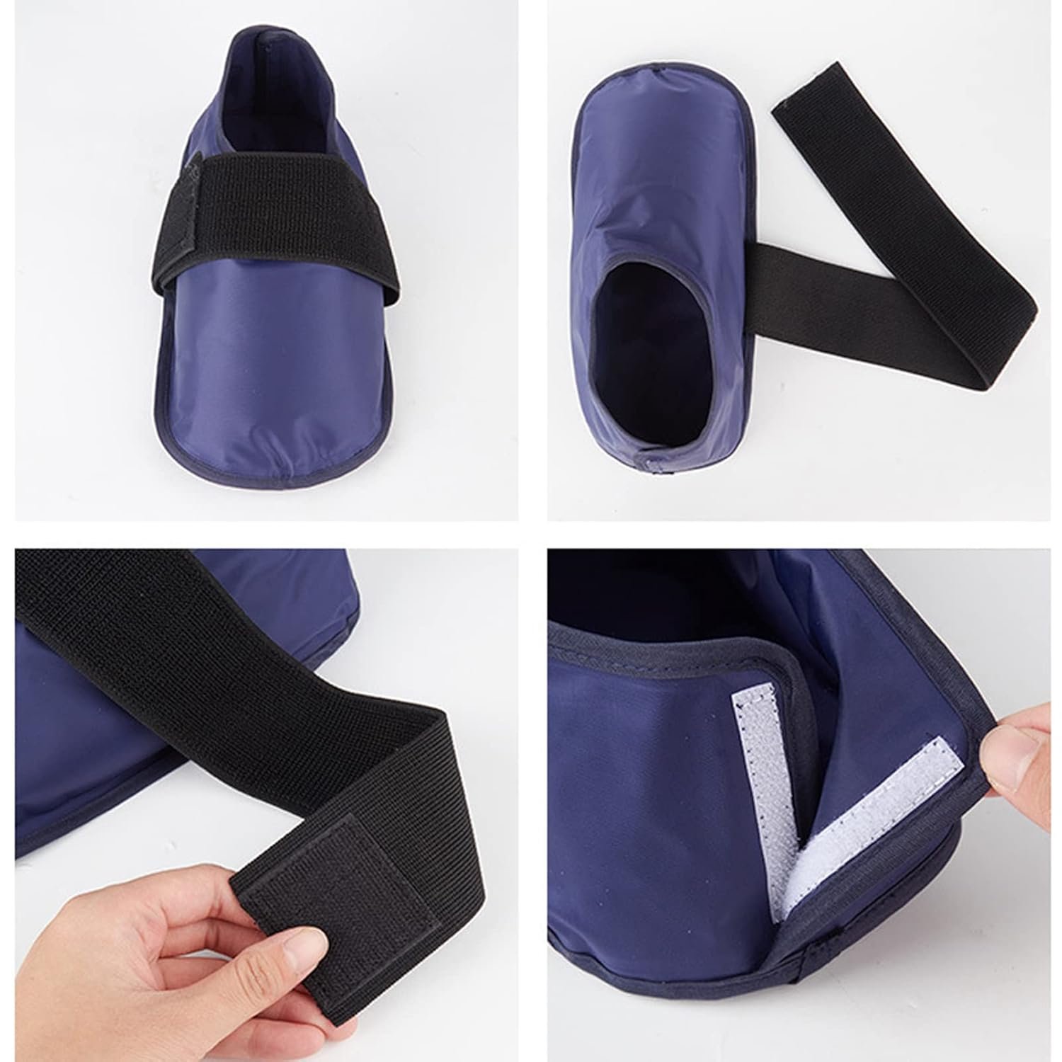 Cold Slippers , Ice Pack Slippers , Comfortable Skin Friendly Rapid Relief Foot Ice Pack Quick and Effective for Neuropathy for Swollen Feet