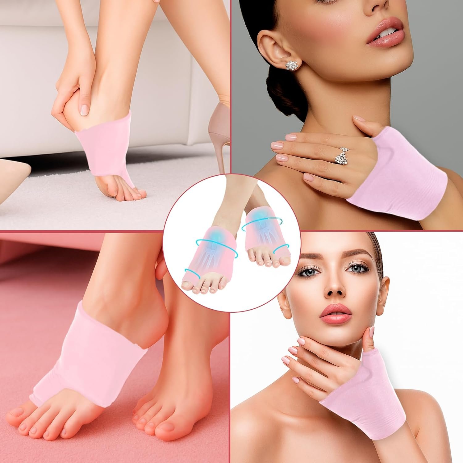 Foot Ice Packs Big Toe for Bunion Relief Gout Pain Relief, Reusable Hot  Cold Therapies Toe Ice Pack for Swelling, Sprained, Sport Injuries, Fasciitis, Post-Surgery Recovery