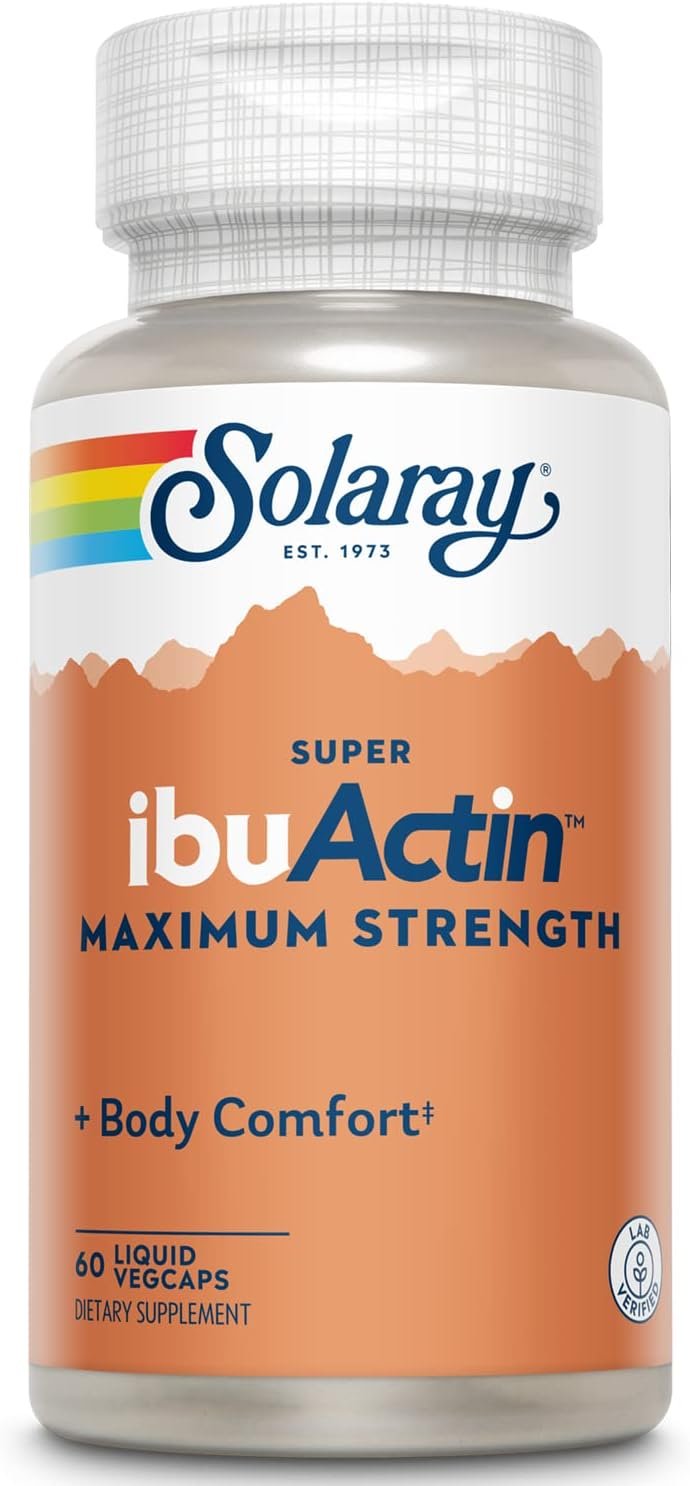 Solaray Super IbuActin 60 capsules review